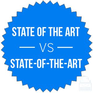 is state of the art hyphenated|state of the art example.